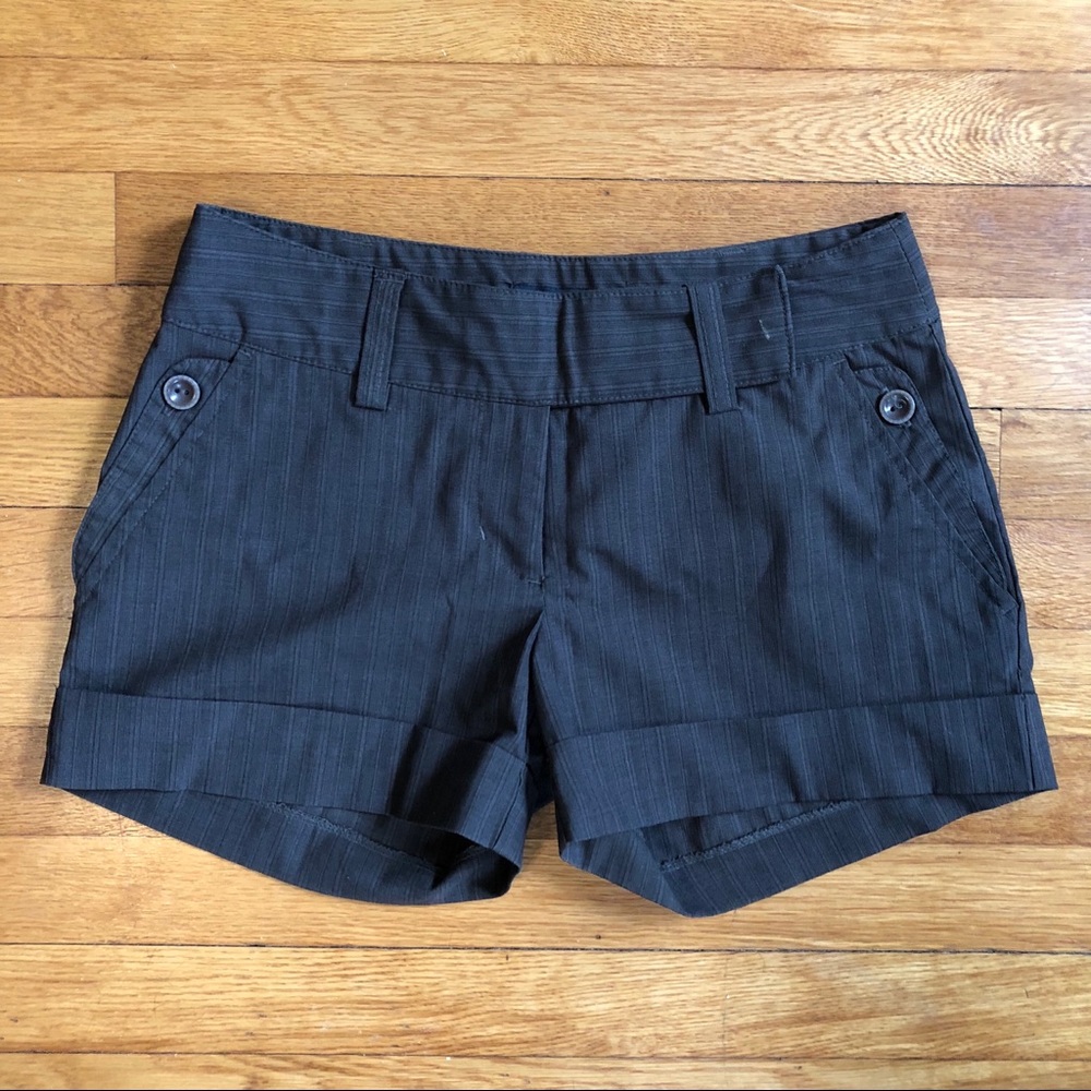Dressy Vero Moda shorts - dark grey